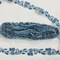 1 Yard Beaded & Corded Lace Trimming on Net Mesh | 1" Wide | Elegant Trim for Bridal, Formalwear & Dance Costumes